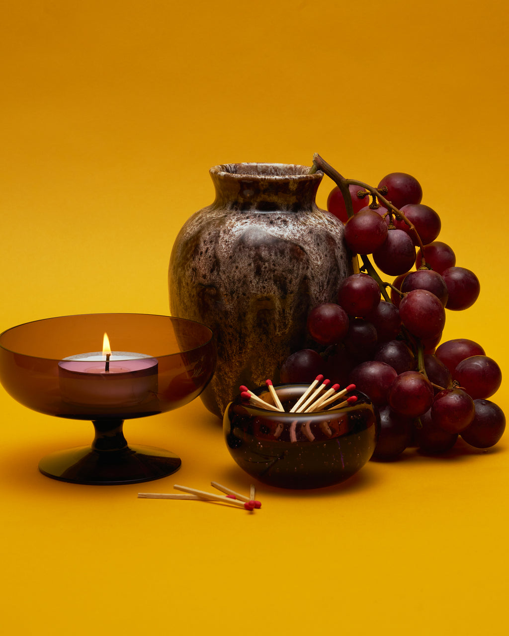 The Drip-Glazed Earth-Tone Vase