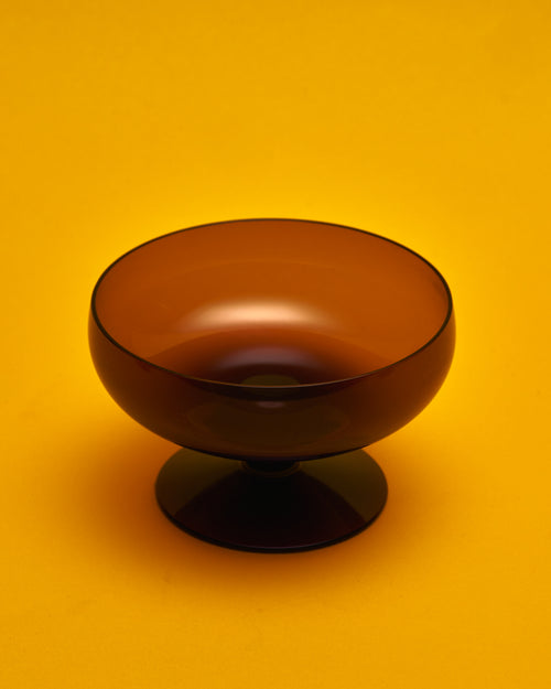 The Amethyst Pedestal Glass Bowl