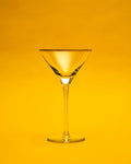The Gold-Rimmed Tapered Martini Glass