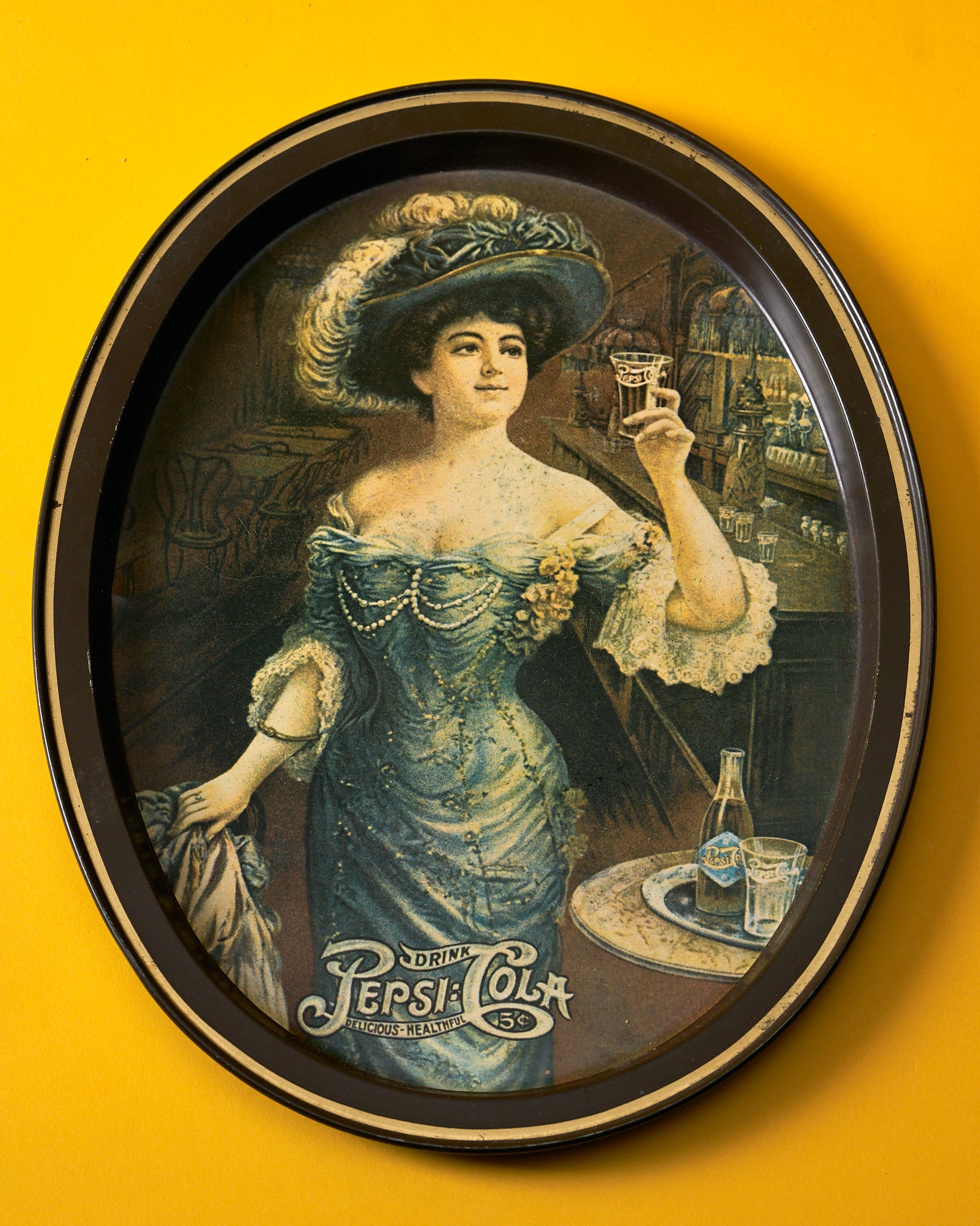The Victorian Illustrative Pepsi-Cola Tray