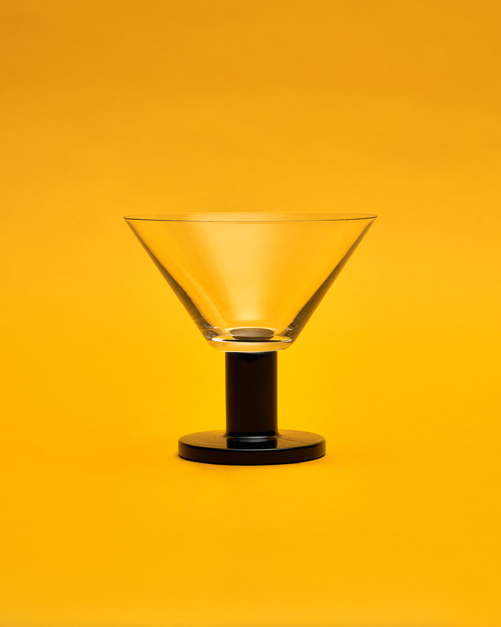 The Midnight Martini Glass