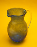 The Cerulean Artisan Glass Pitcher