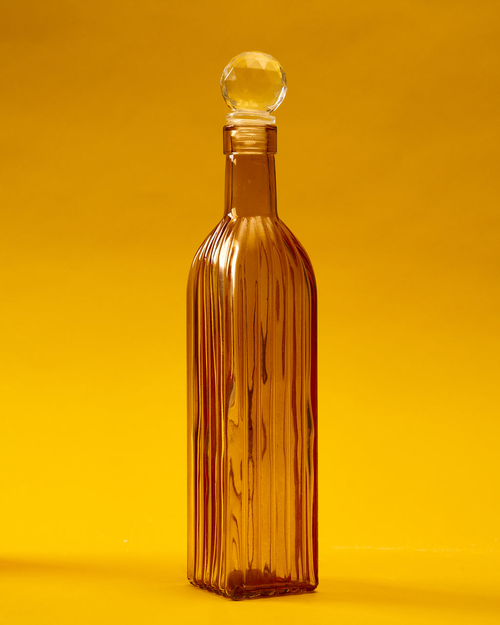The Amber Fluted Cruet
