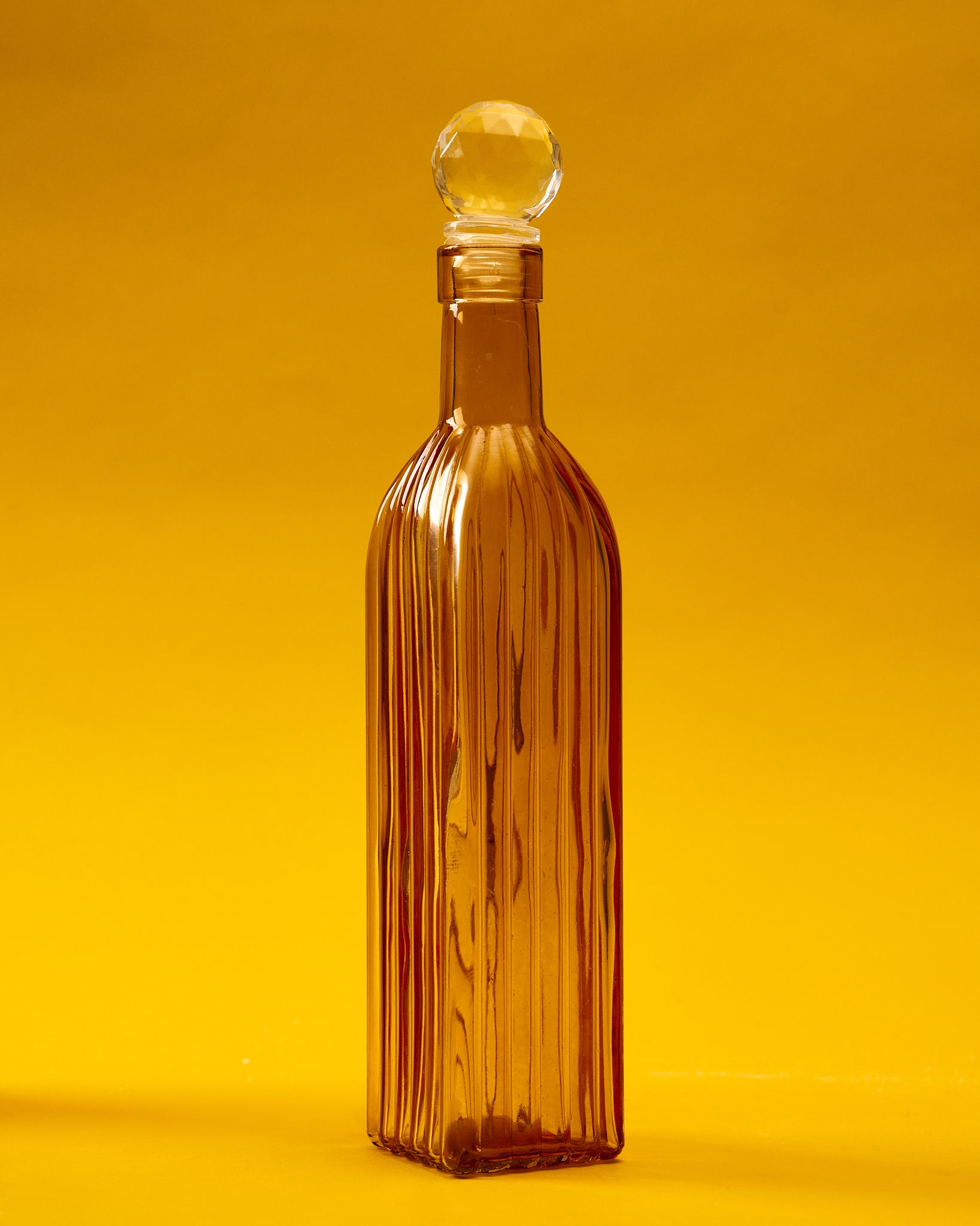 The Amber Fluted Cruet