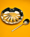 The Oyster Shell Metal Spoon